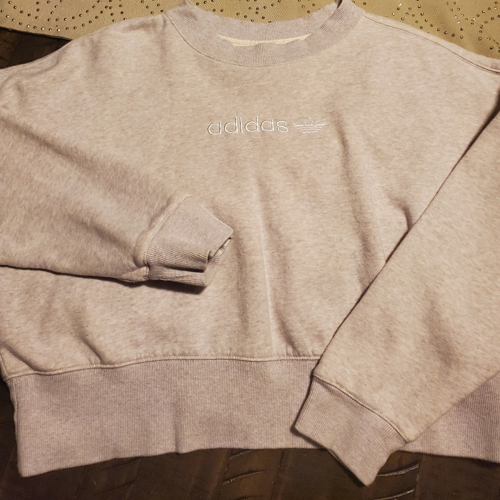 Adidas Crop Top Sweatshirt NWOT
